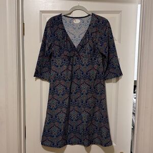 Spunkwear 3/4 Sleeve Dress